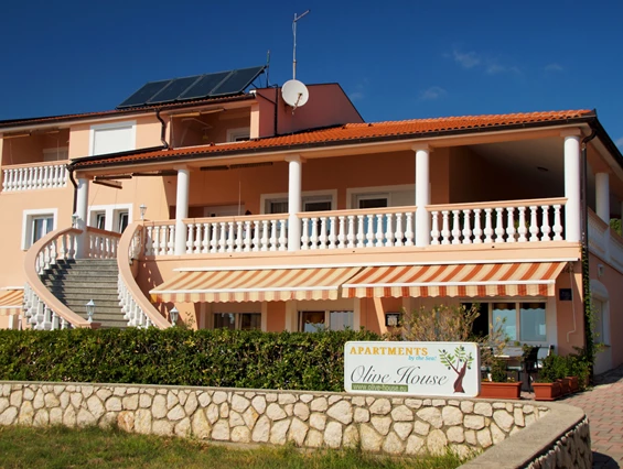 Urlaub-mit-Hund: Olive House Platz für Hund und Herrchen und Frauchen - Olive House