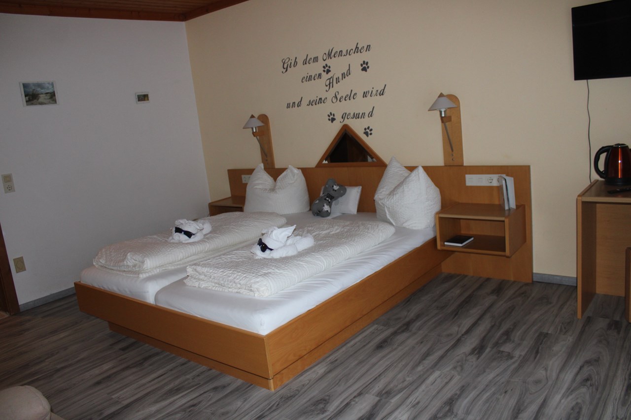 Pension Sonnleit´n Ihr Urlaub mit Hund  Zimmerkategorien Komfort Doppelzimmer 