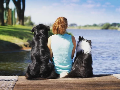 Hundehotel - Trink-/Fressnapf: an der Rezeption - Ferrara - Feriendorf Spiaggia Romea