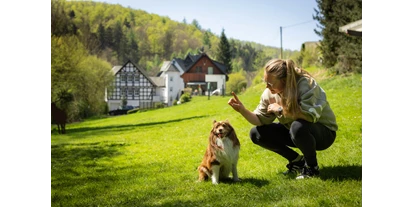 Hundehotel - Ladestation Elektroauto - Sauerland - Garten - Hotel Hubertushöhe