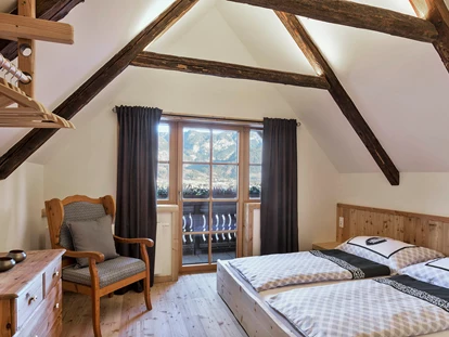 Hundehotel - Tauplitz - Schlafzimmer im Bauernhaus - Ferienhäuser Gerhart