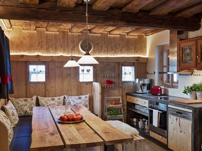 Hundehotel - Tauplitz - Wohnküche im Bauernhaus - Ferienhäuser Gerhart