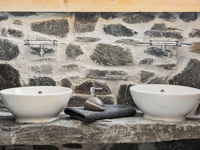 Hundehotel - Tauplitz - Badezimmer im Bauernhaus - Ferienhäuser Gerhart