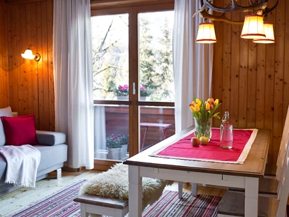 Hundehotel - Tauplitz - Wohnküche im Ferienhaus - Ferienhäuser Gerhart