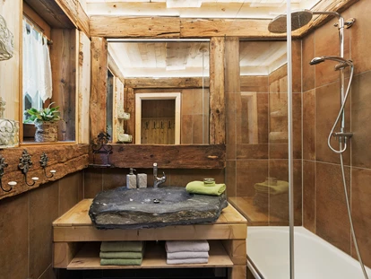 Hundehotel - Tauplitz - Badezimmer im Ferienhaus - Ferienhäuser Gerhart