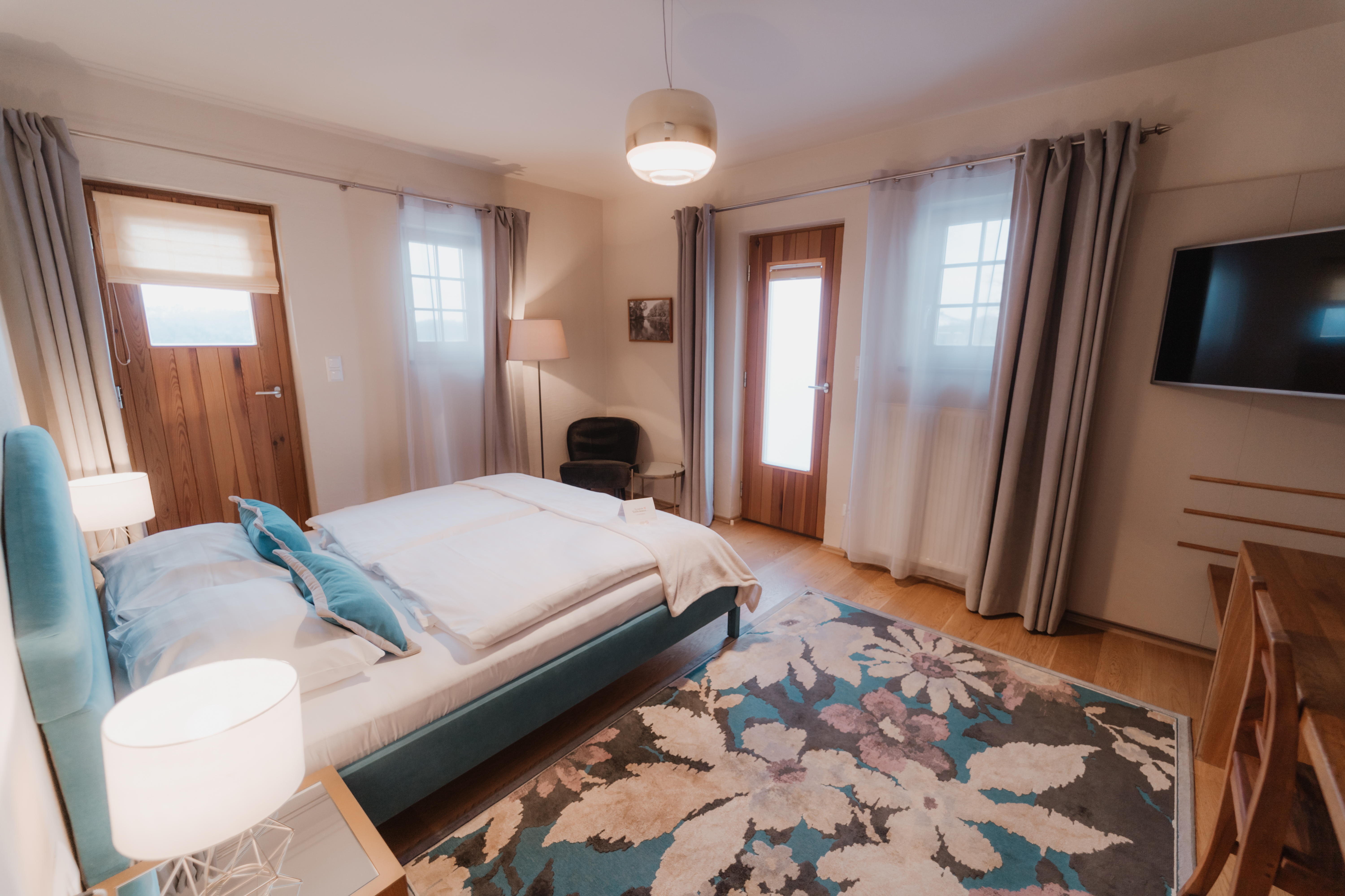 Das Eisenberg Zimmerkategorien Doppelzimmer Lavendel