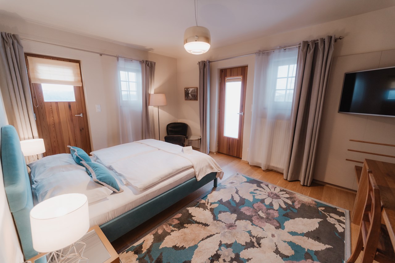 Das Eisenberg Zimmerkategorien Doppelzimmer Lavendel