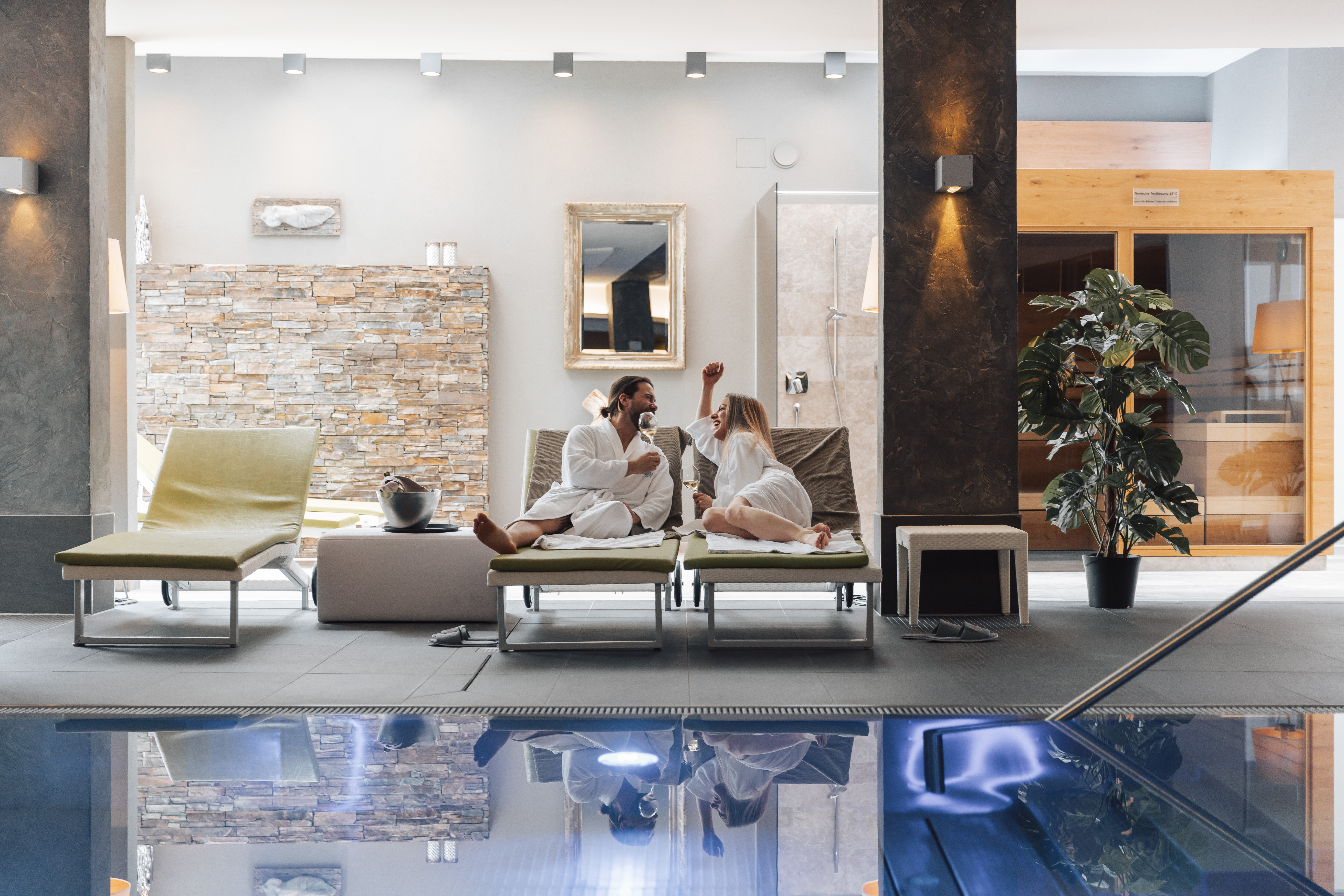 Urlaub-mit-Hund: Indoor Pool - Hotel Fliana