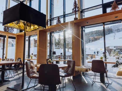 Hundehotel - Pools: Schwimmteich - Bar "Freiraum" - Naturresort PURADIES