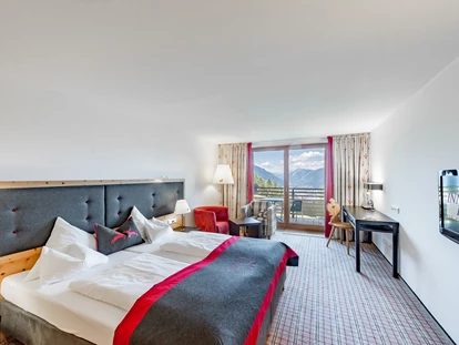 Hundehotel - Ladis - Doppelzimmer Weitsicht deluxe, auch in der Variante mit Parkett buchbar - Inntalerhof - DAS Panoramahotel