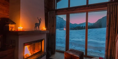 Hundehotel - Ladis - Sonnenaufgang in Käthe´s Lodge - Braito 's Seaside Lodges und Suites