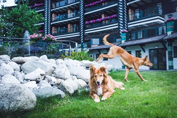 Urlaub-mit-Hund: Garten - Alpin Resort Sacher