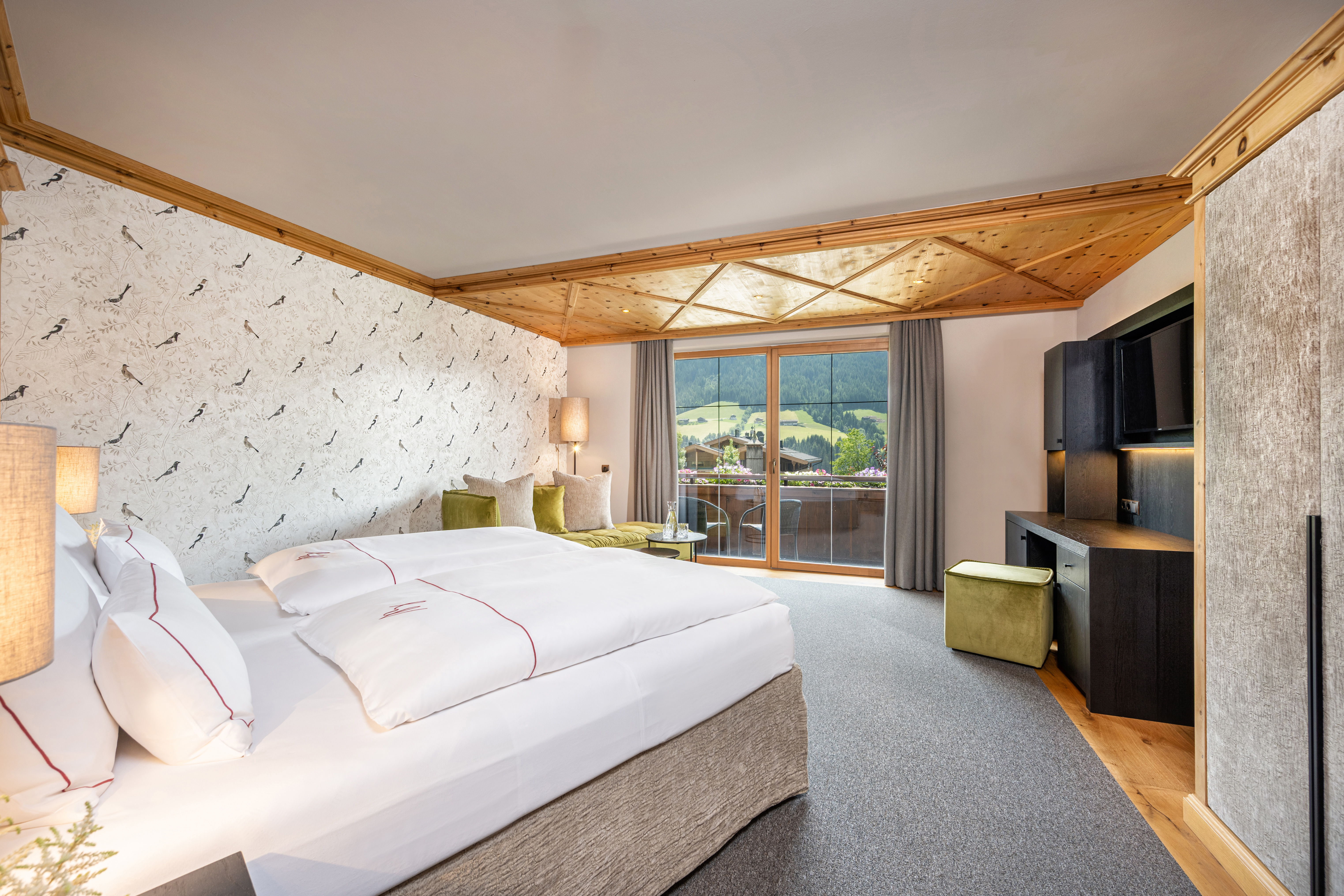 Der Böglerhof - pure nature spa resort Zimmerkategorien Superior Doppelzimmer Sonnjoch