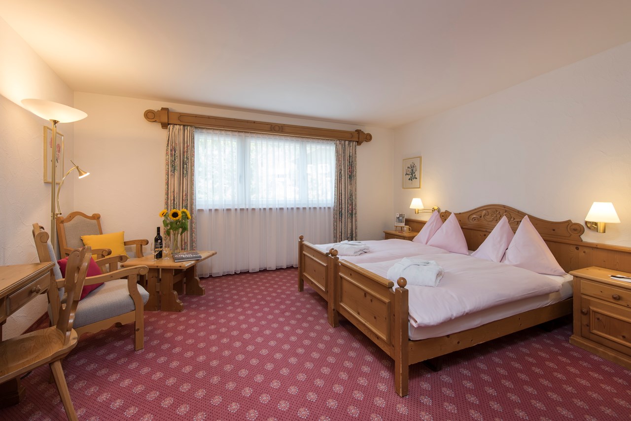 Sunstar Hotel Klosters Zimmerkategorien Doppelzimmer Budget