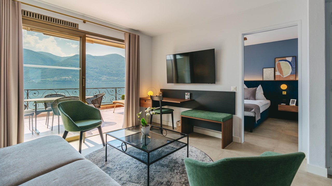 Sunstar Hotel Brissago Zimmerkategorien Suite Attika