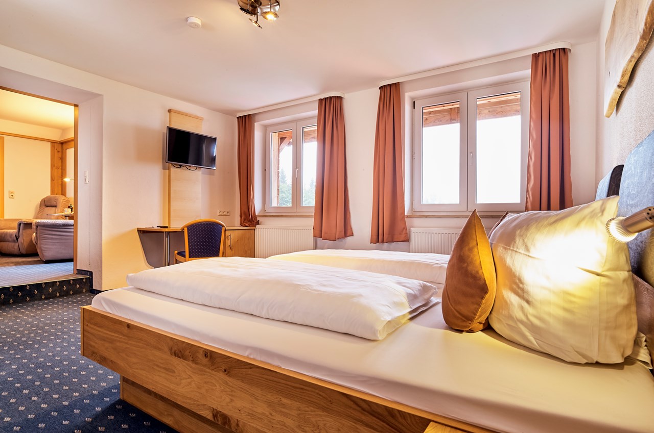 Hunderesort Waldeck Zimmerkategorien Zwei-Raum-Suite