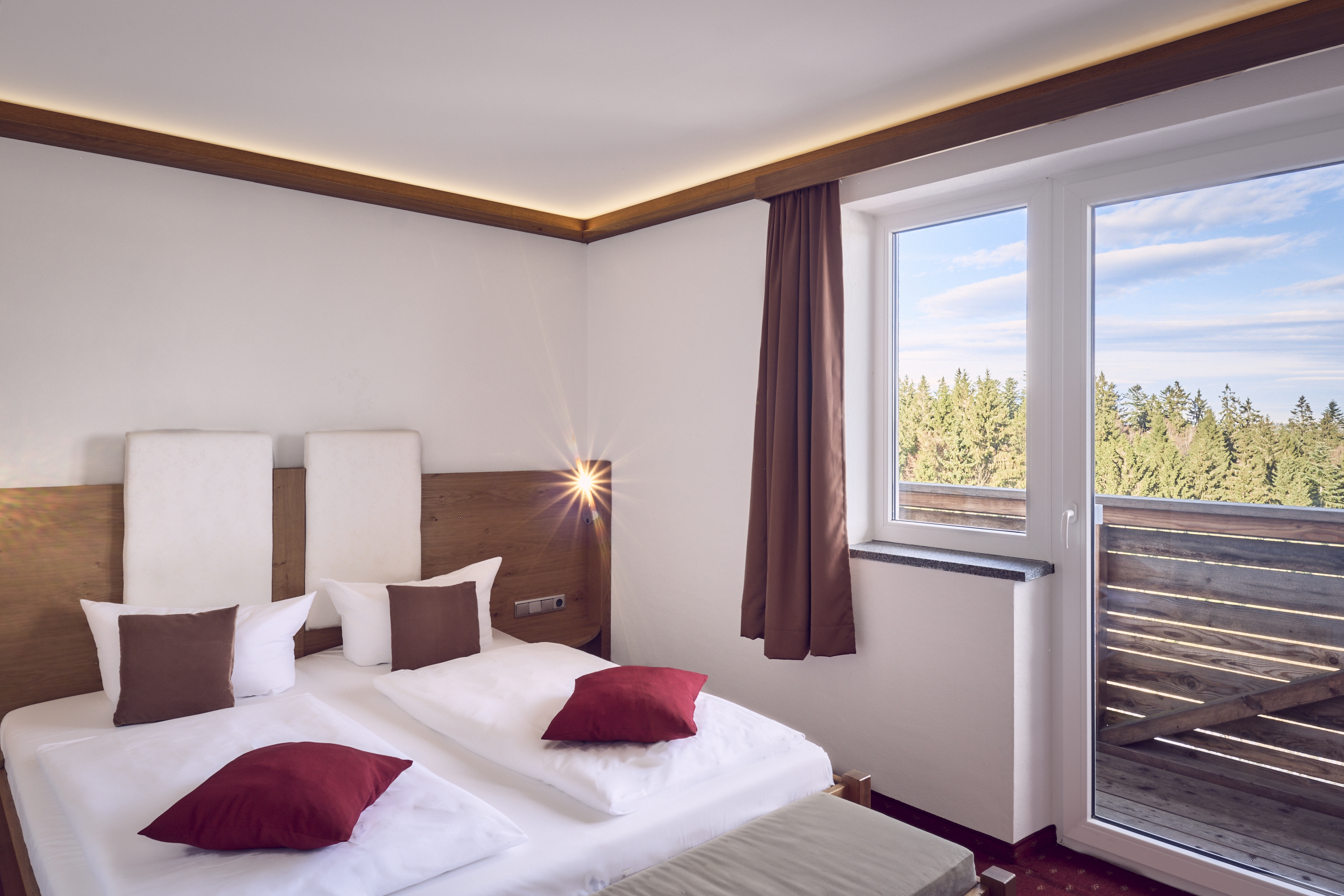 Hunderesort Waldeck Zimmerkategorien Turm-Doppelzimmer