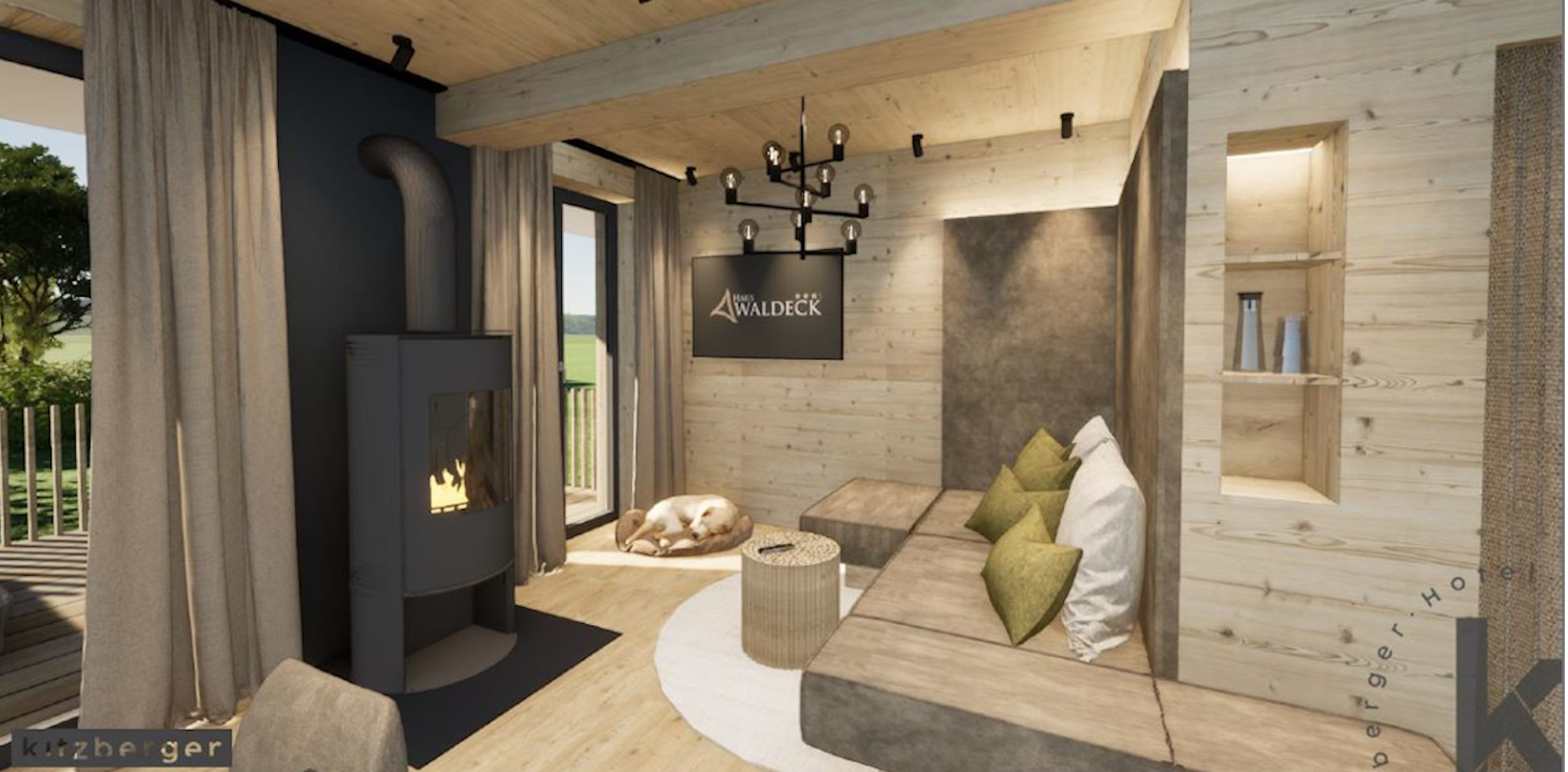 Hunderesort Waldeck Zimmerkategorien Erdhaus