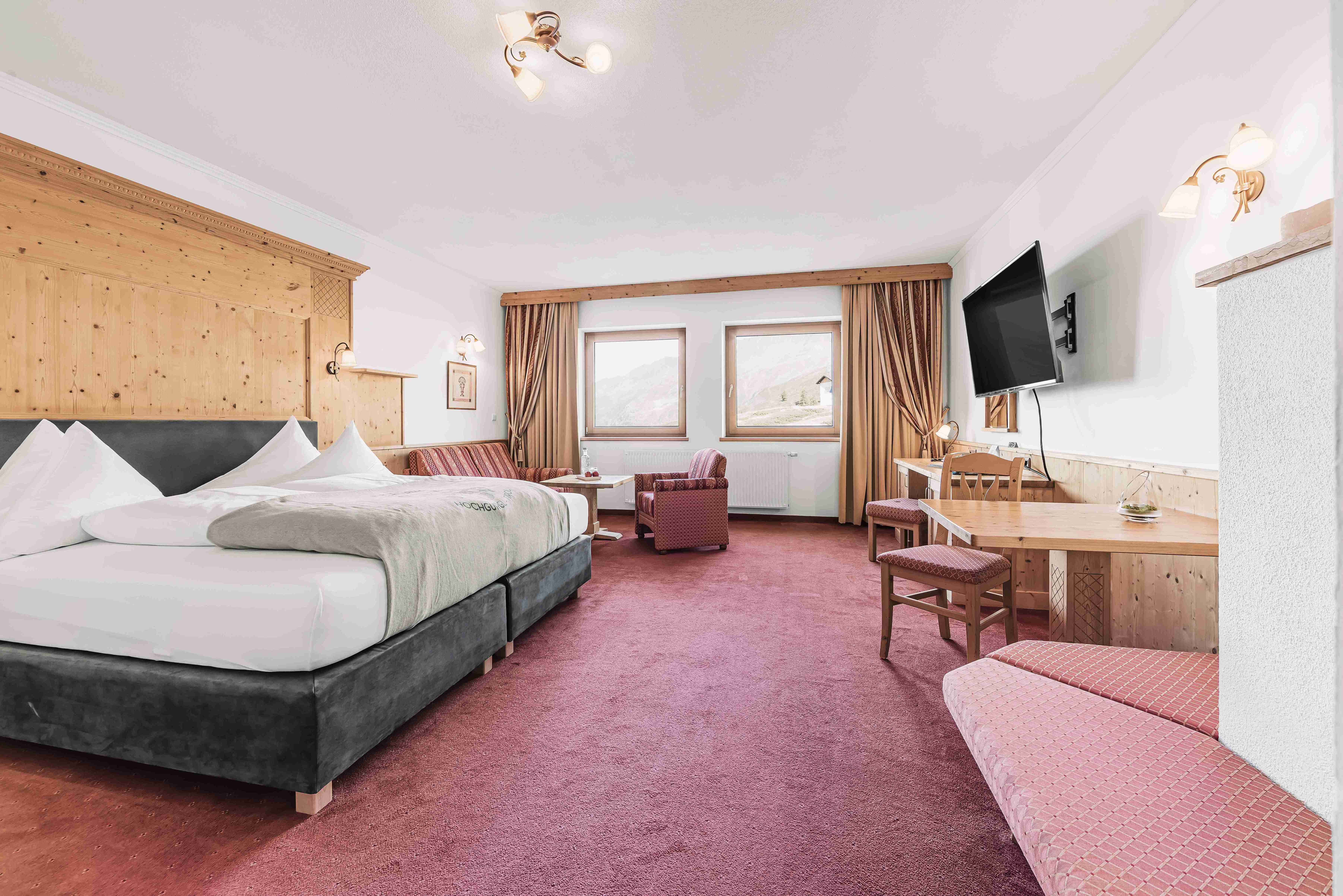 SKI | GOLF | WELLNESS Hotel Riml****S Zimmerkategorien Doppelzimmer Talblick