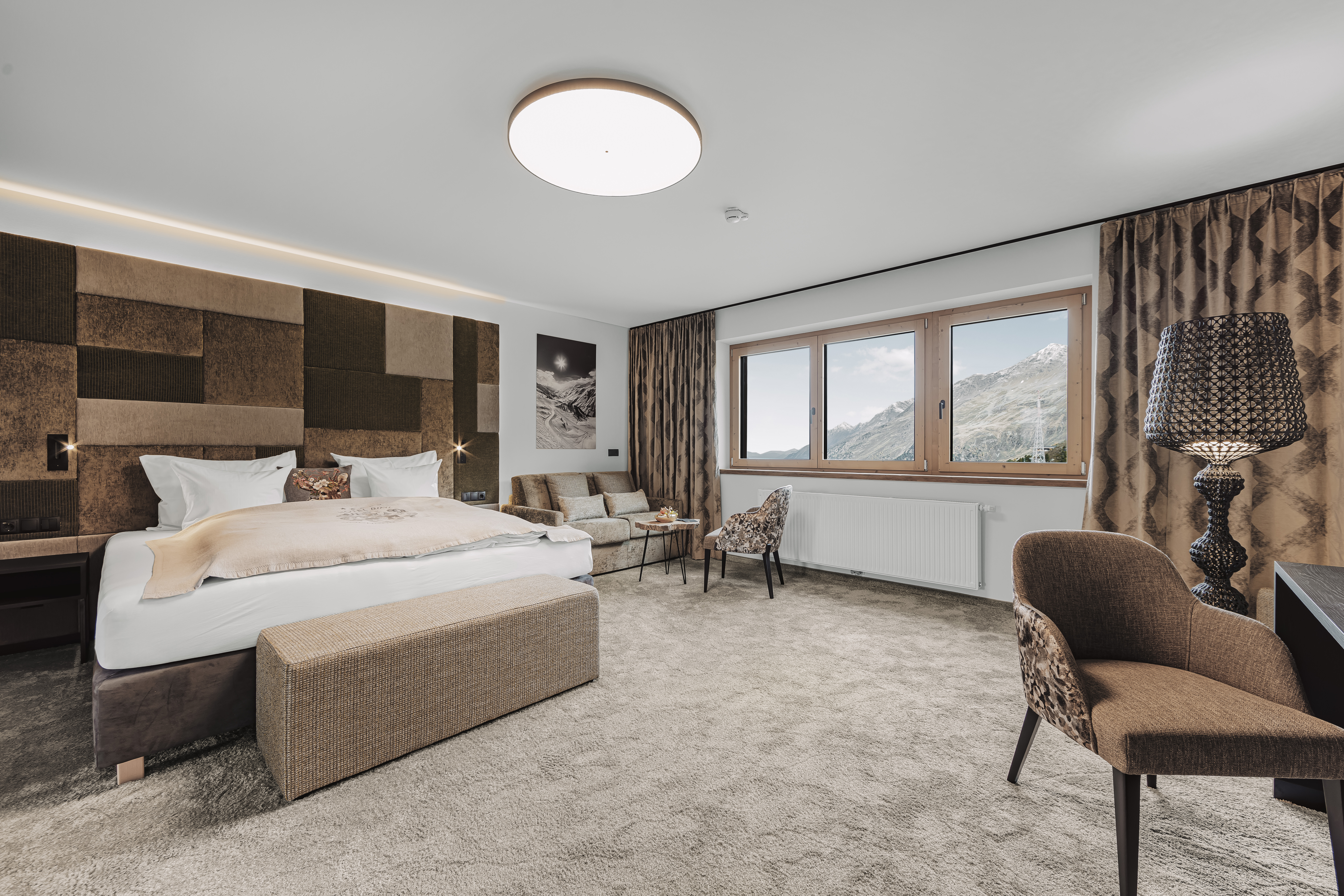 SKI | GOLF | WELLNESS Hotel Riml Zimmerkategorien Doppelzimmer Tal Deluxe