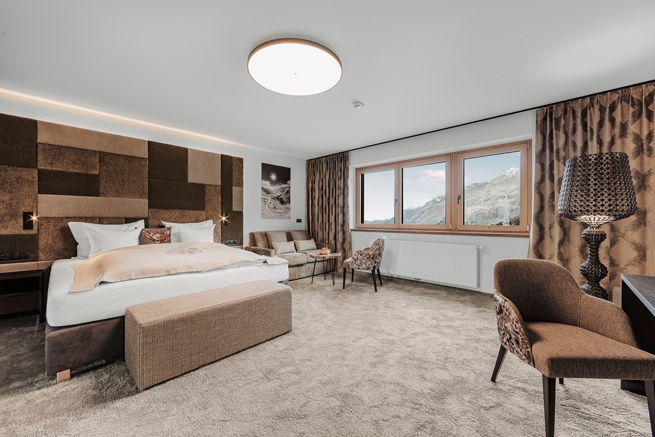 SKI | GOLF | WELLNESS Hotel Riml Zimmerkategorien Doppelzimmer Tal Deluxe