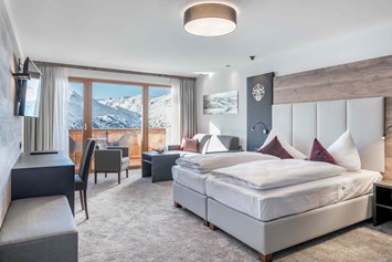 Urlaub-mit-Hund: Doppelzimmer Gletscherblick - SKI- und WELLNESSRESORT Hotel Riml ****S