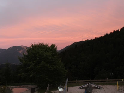 Hundehotel - Mariastein (Mariastein) - Traumhafter Sonnenuntergang - Blickner Alm