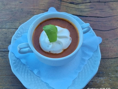 Hundehotel - Mariastein (Mariastein) - Italienische Tomaten-Creme-Suppe - Blickner Alm