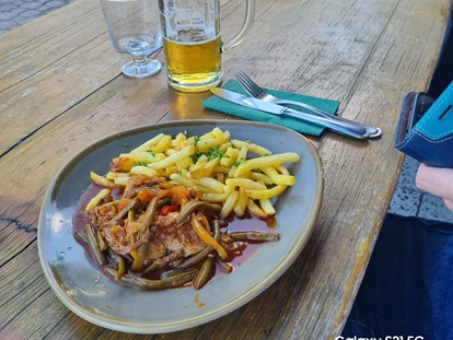 Hundehotel - Mariastein (Mariastein) - Schweinemedaillons vom Grill - Blickner Alm
