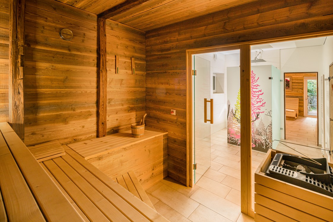 Urlaub-mit-Hund: Sauna im Gästehaus Himmelreich - Hotel-Resort Waldachtal