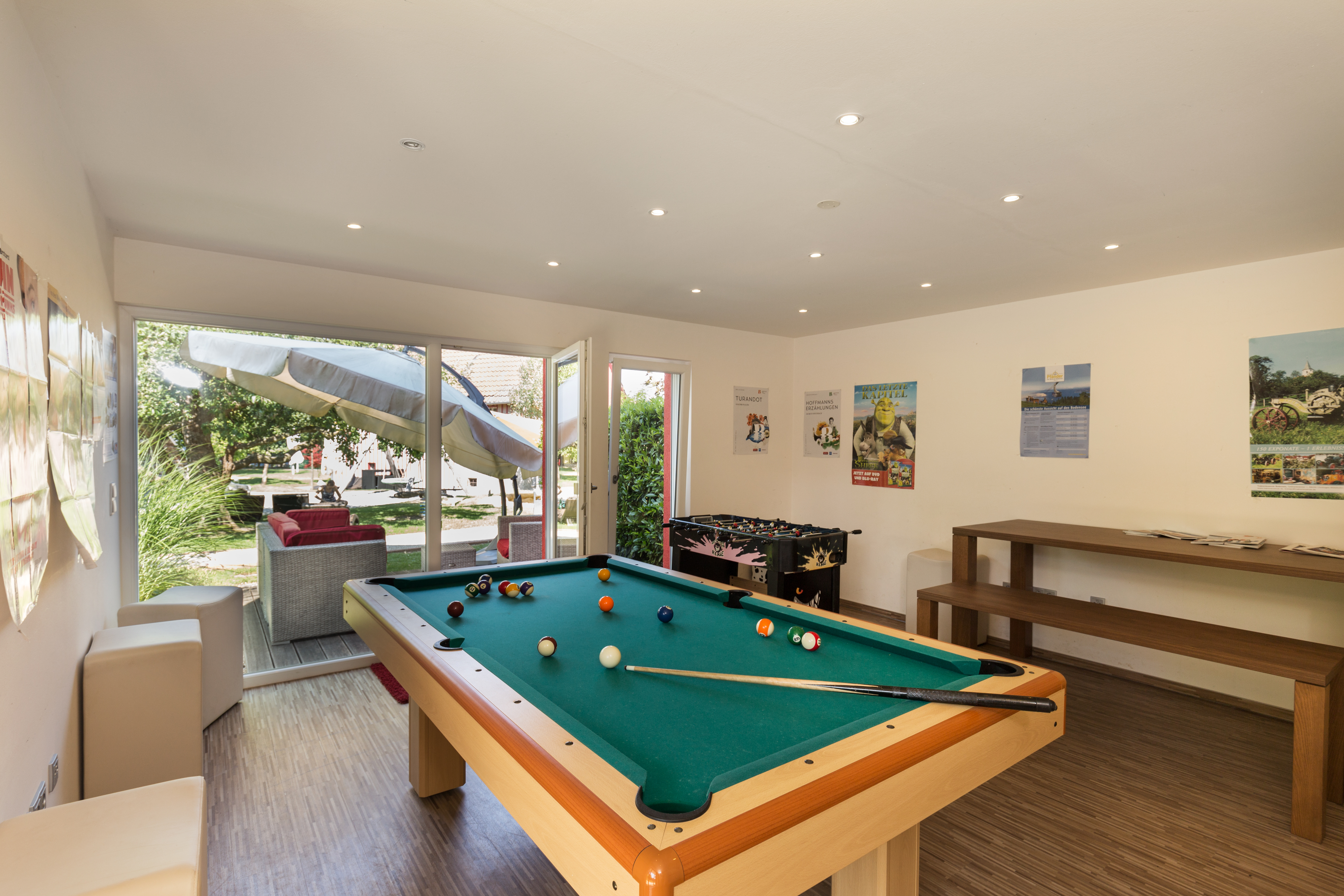 Urlaub-mit-Hund: Billiard Raum im Storchen - Bodensee Hotel Storchen 