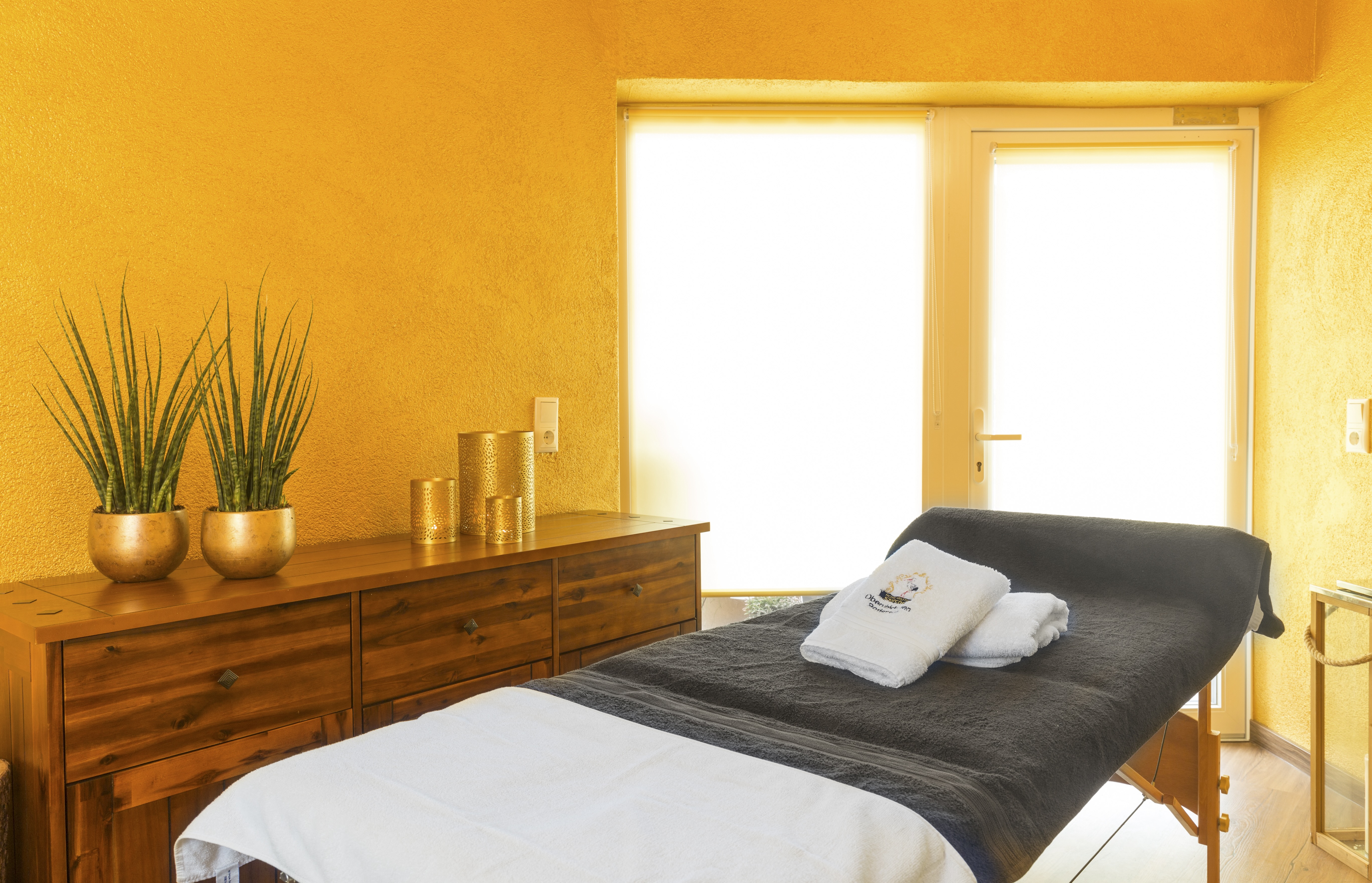 Urlaub-mit-Hund: Massageraum im Storchen - Bodensee Hotel Storchen 