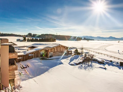 Hundehotel - Ofterschwang - Langlauf-Loipen direkt am Hotel - Das Weitblick Allgäu