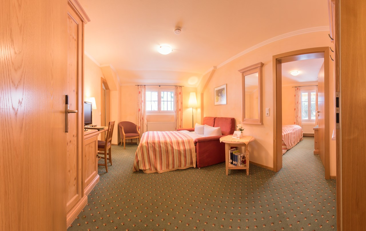 Naturparkhotel Grüner Baum Zimmerkategorien Family-Suite 