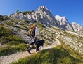 Urlaub-mit-Hund: Singleurlaub mit Hund / Halbpension
Genießen Sie einen wunderbaren Urlaub im ersten hundefreundlichen Hotel in Südtirol.
Wir sorgen dafür, dass Sie und Ihre "Fellnase" einen echten Urlaub in unserem Hotel Appartement Haus Gitschberg in Südtirol verbringen, der ganz auf tierische und menschliche Bedürfnisse zugeschnitten ist. - Haus Gitschberg