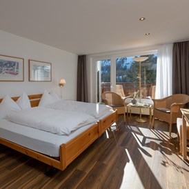 Urlaub-mit-Hund: Doppelzimmer Standard Balkon - Sunstar Hotel Arosa - Sunstar Hotel Arosa