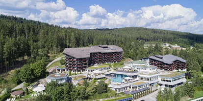 Hundehotel - Verpflegung: Halbpension - Baden-Württemberg - Außenansicht des Vier Jahreszeiten am Schluchsee im Sommer. - Vier Jahreszeiten am Schluchsee