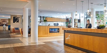 Hundehotel - Verpflegung: Halbpension - Sachsen - Rezeption/Lobby - Atlanta Hotel International Leipzig