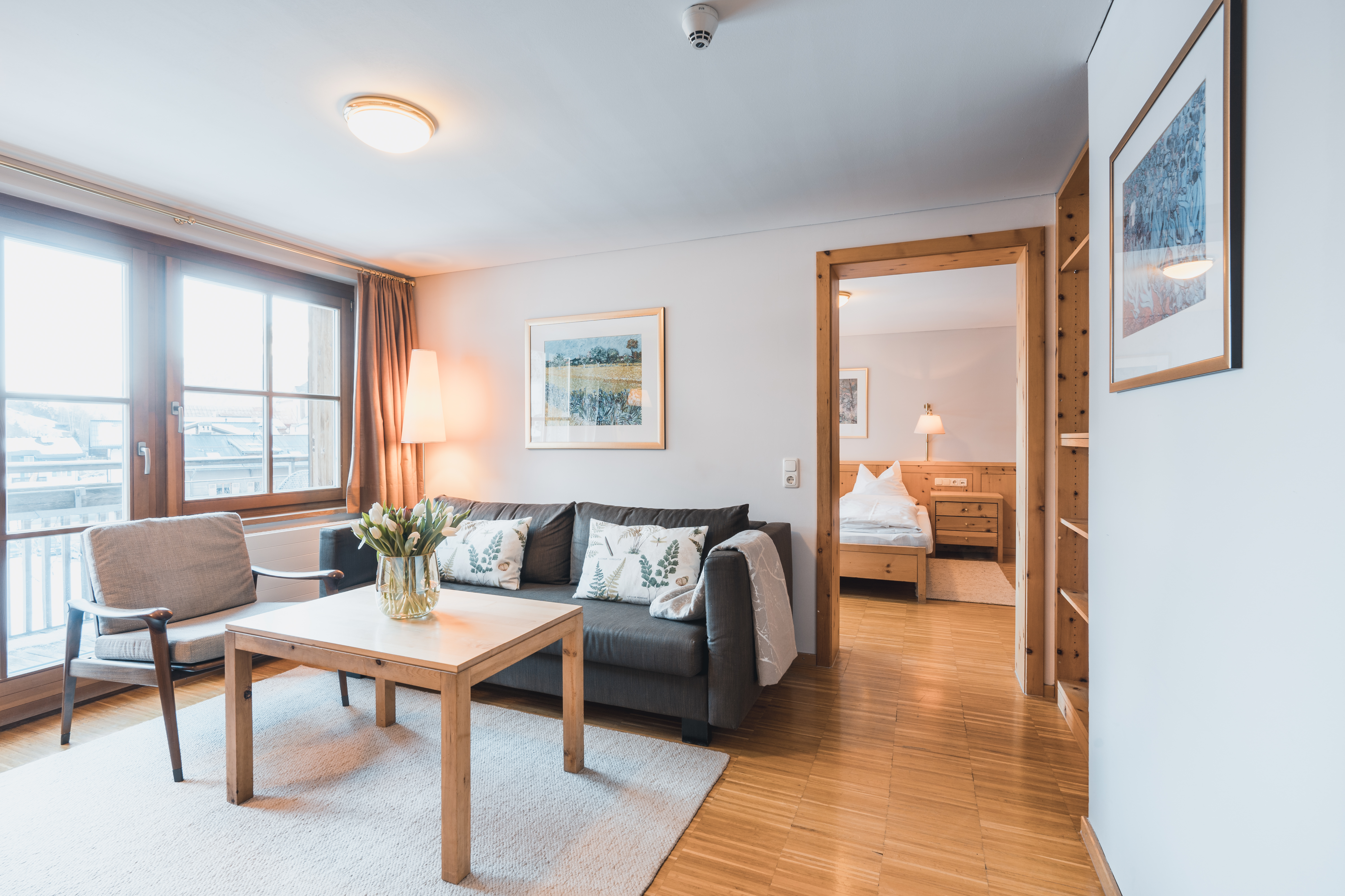 Felbermayer Hotel & Alpin Spa Montafon**** Zimmerkategorien Suite "Enzian" mit Balkon | ca. 45 m²