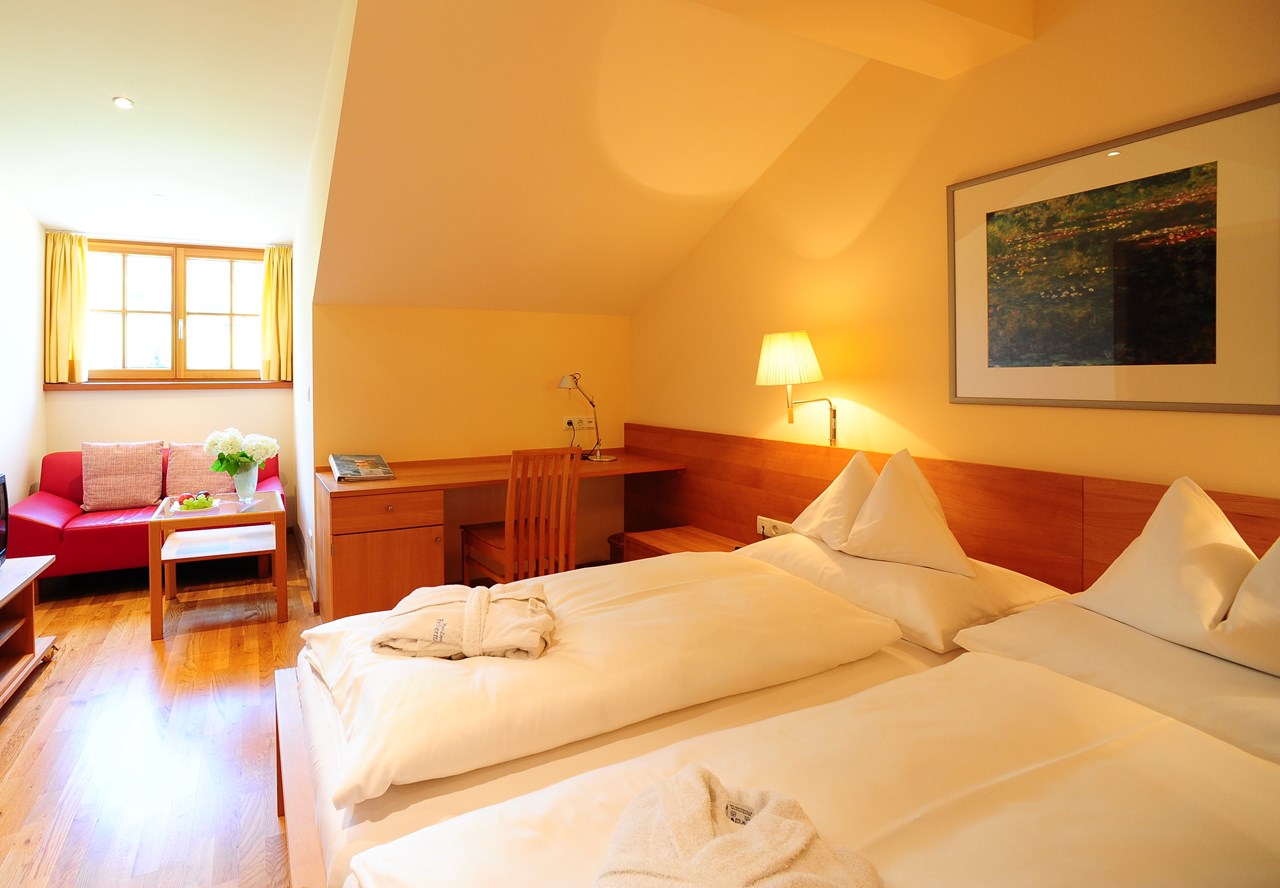 Felbermayer Hotel & Alpin Spa Montafon**** Zimmerkategorien Comfort Zimmer "Arnica" ohne Balkon 2 Personen | ca. 21 m² 