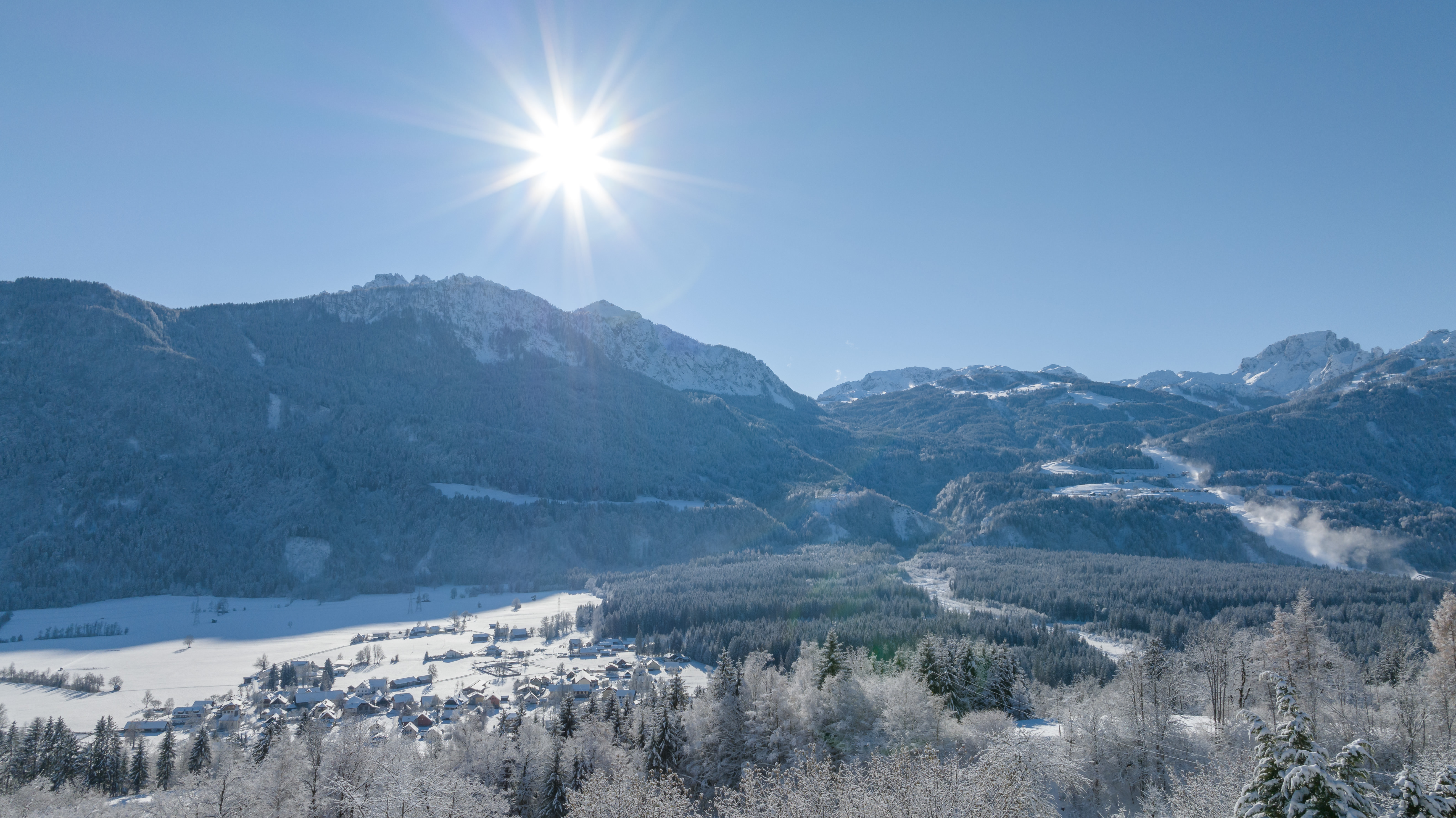 Urlaub-mit-Hund: nawu_apartments_Winterurlaub_Berge_Nassfeld_Skifahren_Wintersport - nawu apartments & Restaurant