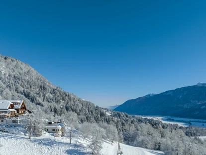 Hundehotel - Doggies: 3 Doggies - nawu_apartments_Hundehotel_Aussicht_Winter_Nassfeld - nawu apartments & Restaurant