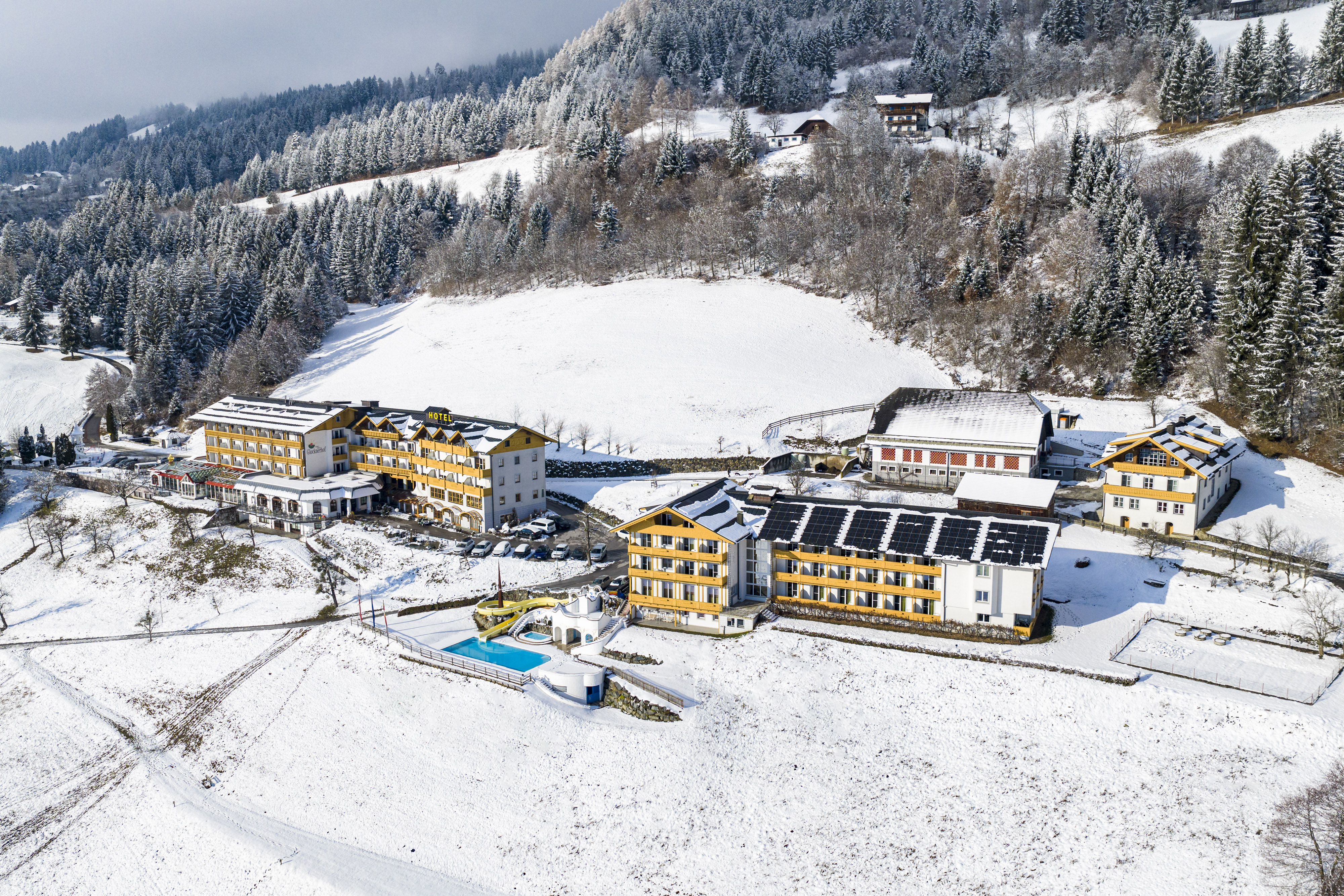 Urlaub-mit-Hund: Hotel im Winter - Hotel Glocknerhof