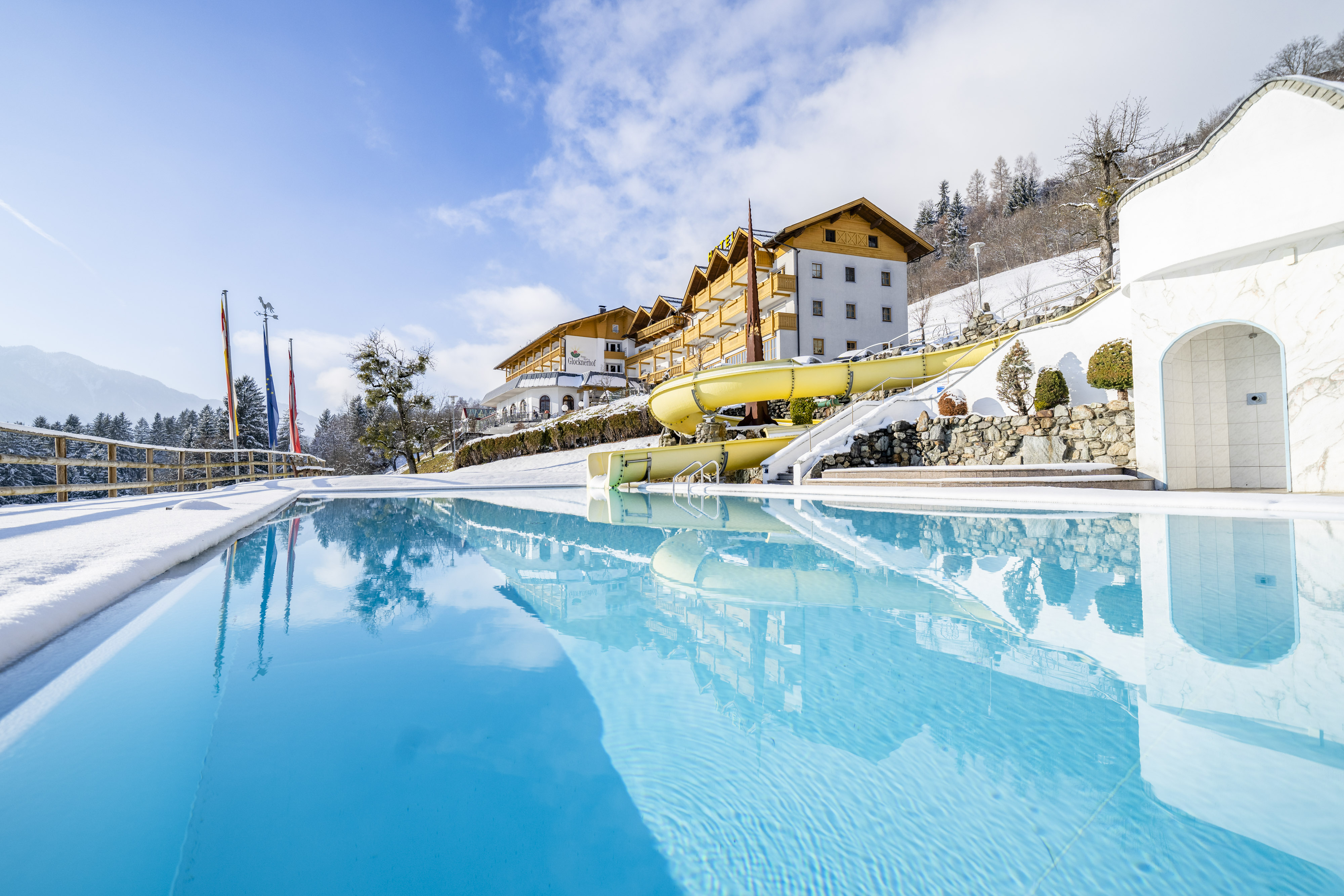 Urlaub-mit-Hund: Hotel mit Pool - Hotel Glocknerhof