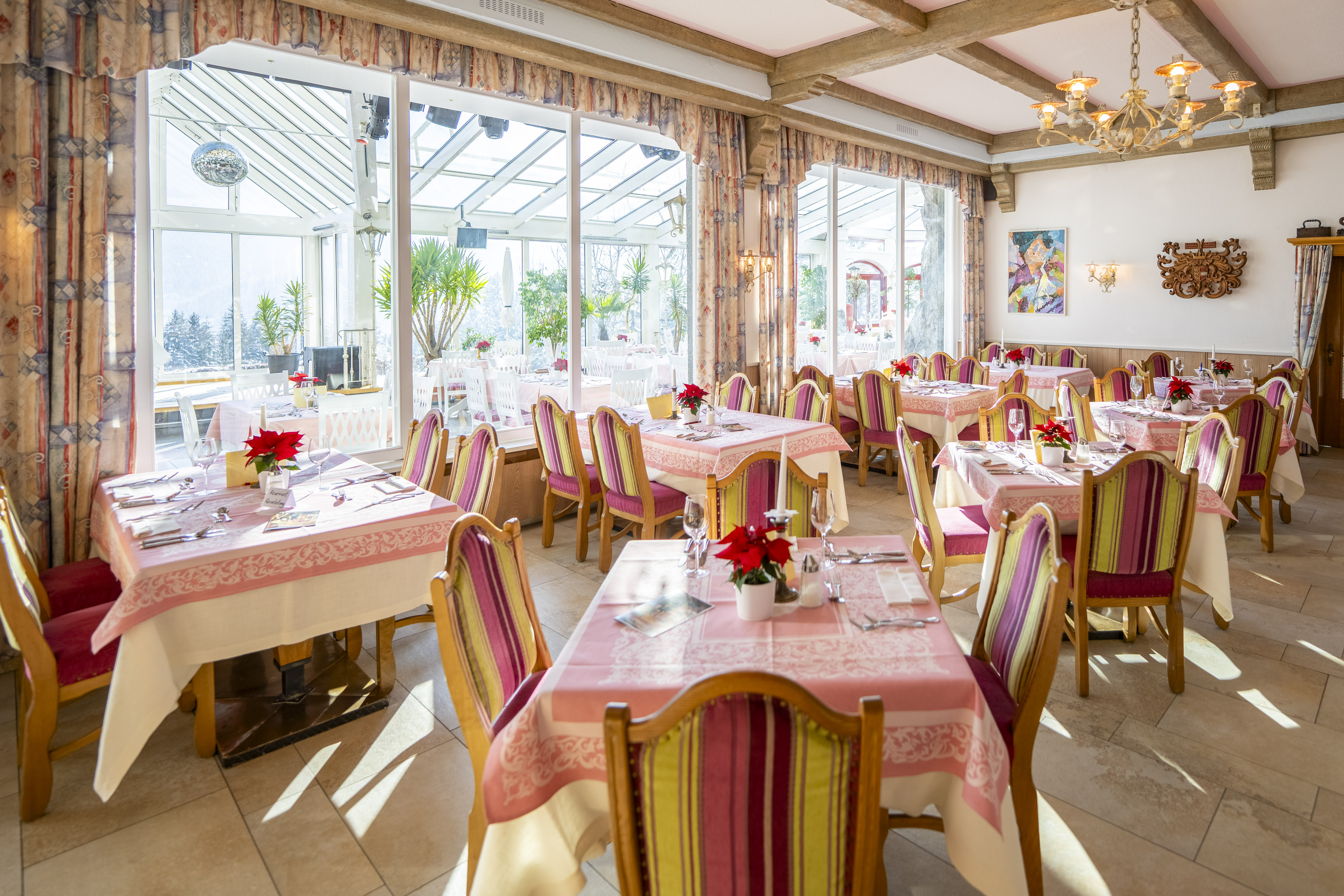 Urlaub-mit-Hund: Speisesaal - Hotel Glocknerhof