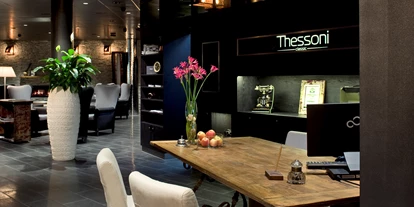 Hundehotel - PLZ 8514 (Schweiz) - Empfang und Rezeption  - Boutique Hotel Thessoni classic