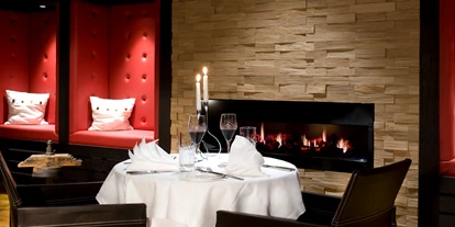 Hundehotel - PLZ 8514 (Schweiz) - feuerLOUNGE für Dinner zu zweit oder kleine Gruppen - Boutique Hotel Thessoni classic