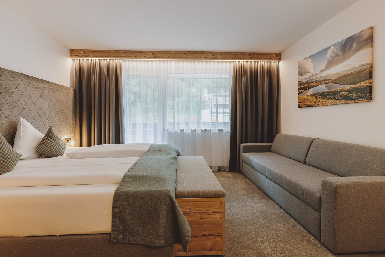 Der Gollinger Zimmerkategorien  Deluxe Studio Westgipfel Nordseite