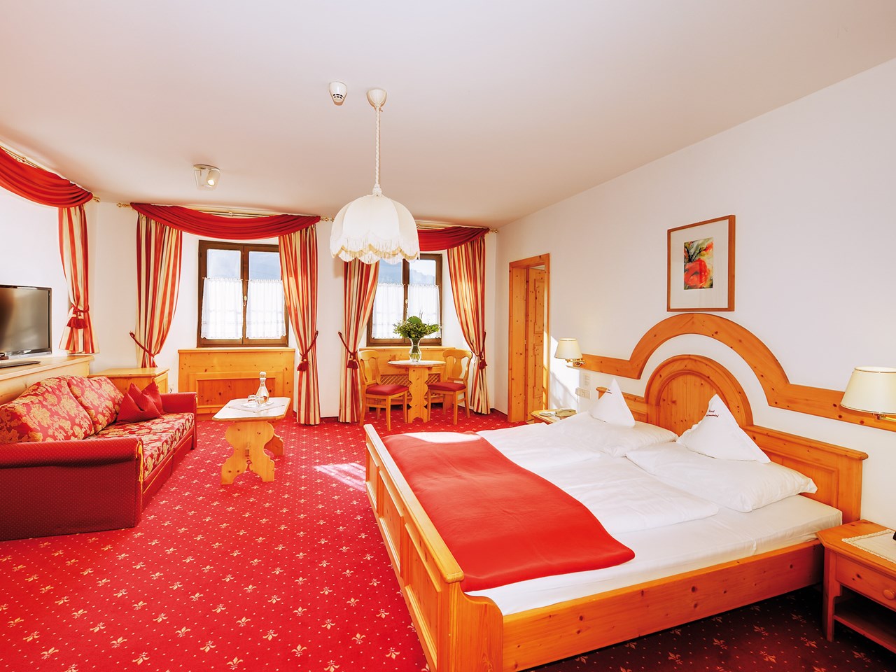 Hotel Saltauserhof Zimmerkategorien Typ 3 - Luxuszimmer „Schildhof” - 40 m²