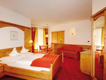 Hotel Saltauserhof Zimmerkategorien Typ 7 - Komfortzimmer „Edelweiss” mit Balkon - Residenz - 40 m²